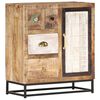 vidaXL Sideboard Multicolor Solid Reclaimed Wood Medium Sideboard
