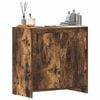 vidaXL Bathroom Cabinet Smoked oak Engineered wood 23.6 x 13.0 x 24.0 in