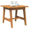 vidaXL Side Table Brown Solid Acacia wood