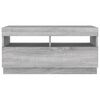 vidaXL TV Cabinet Grey Sonoma Engineered wood Medium TV Cabinet