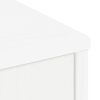 vidaXL Side Cabinet White Solid pine wood, engineered wood Standard