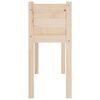 vidaXL Planter Natural Wood Solid pinewood Large Durable Planter