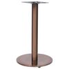 vidaXL Bistro Table Leg Gold Stainless steel Compact Industrial