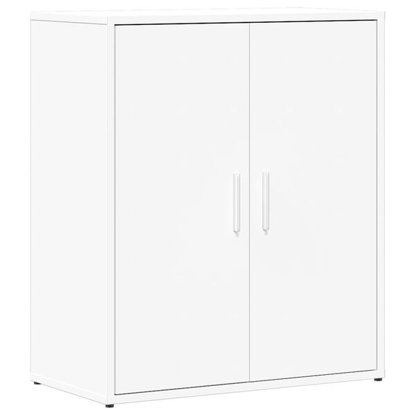 vidaXL Sideboard White 23.6"x12.2"x27.6" Engineered Wood