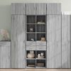 vidaXL Highboard Grey sonoma Engineered wood Tall Highboard