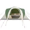 vidaXL Family Tent Dome 6-Person Green Waterproof
