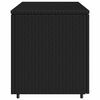 vidaXL Garden Storage Cabinet Black