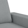vidaXL Sofa Chair Light Grey Fabric (100% polyester), metal, textilene