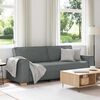 vidaXL 3-Seater Sofa Dark Grey 70.9 " Fabric