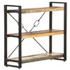 vidaXL Bookcase Mixed Color Solid Reclaimed Wood Medium Industrial
