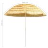 vidaXL Beach Parasol Natural Polypropylene
