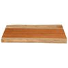 vidaXL Table Top Brown Solid acacia wood 27.6 x 15.7 in Durable