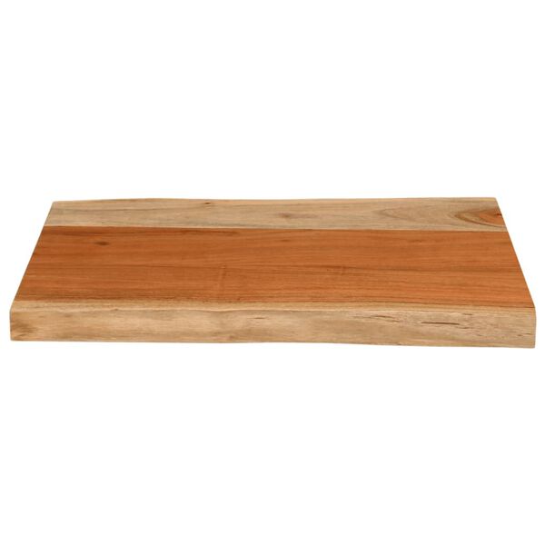 vidaXL Table Top Brown Solid acacia wood 27.6 x 15.7 in Durable