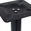 vidaXL Bistro Table Leg Black Cast iron Standard Durable