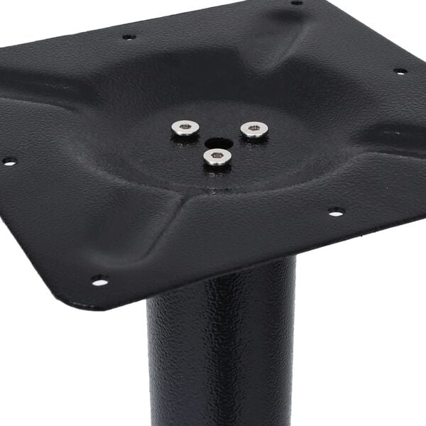 vidaXL Bistro Table Leg Black Cast iron Standard Durable