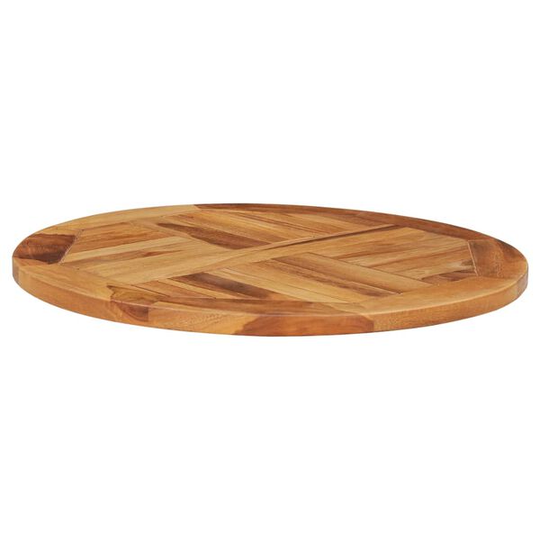 vidaXL Table Disk Teak Smooth teak hardwood A good size Swivel