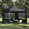 vidaXL Party Tent Sidewall Anthracite 100% PE Large