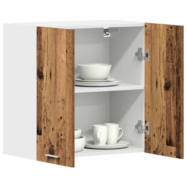 vidaXL Kitchen Wall Cabinet Old Wood Engineered Wood Medium