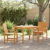 vidaXL Garden Dining Set 3 pcs Brown solid acacia wood