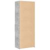 vidaXL Highboard Concrete grey Engineered wood Highboard Rectangular