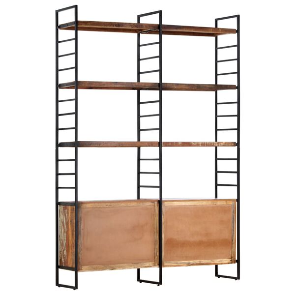 vidaXL Bookcase Reclaimed wood tones