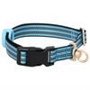 vidaXL Dog Harness Blue Polyester Small Adjustable Armrests