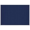 vidaXL Weighted Blanket Blue Cotton, Polyester, Glass Beads Twin