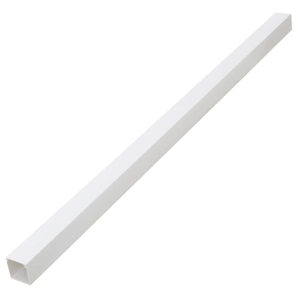 vidaXL Cable Trunking 3.9"x1.6" 32.8' PVC