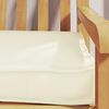 vidaXL Pallet Cushion Cream 70.87 x 15.75 x 3.15 in Oxford Fabric