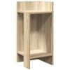 vidaXL Side Table Sonoma Oak Engineered wood Small Storage Side Table