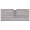 vidaXL Bathroom Cabinet Grey sonoma Engineered wood, Iron Medium