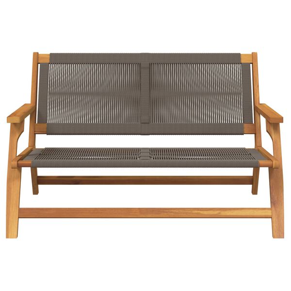 vidaXL Garden Furniture Gray 78 x 122 x 73cm Solid Acacia wood