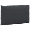 vidaXL Pallet Cushion Black Oxford fabric (100% polyester) One Size