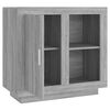 vidaXL Sideboard Gray Sonoma 31.5"x15.7"x29.5"