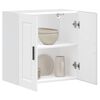 vidaXL Kitchen Wall Cabinet White Engineered wood Medium