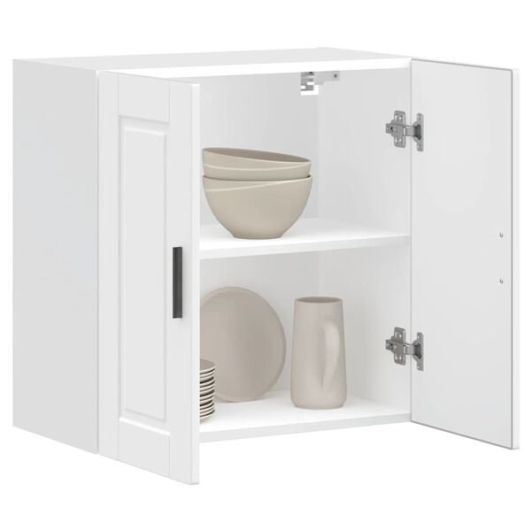 vidaXL Kitchen Wall Cabinet White Engineered wood Medium
