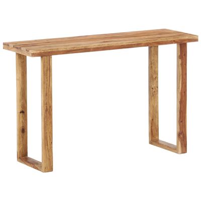 vidaXL Console Table 46.5"x15.7"x29.9" Solid Sheesham Wood