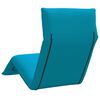 vidaXL Folding Sun lounger Light Blue 68.9x21.3x3.3" Oxford Fabric