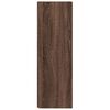 vidaXL Corner Cabinet Brown Oak Engineered wood Compact Corner Cabinet