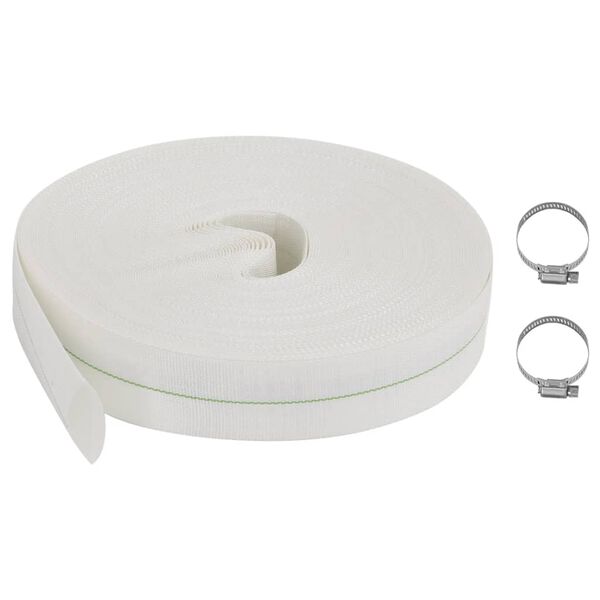 vidaXL Flat Hose 164' 1" PE