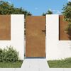 vidaXL Garden Gate 33.5"x78.7" Corten Steel