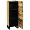 vidaXL Highboard Brown 40 x 33 x 110 cm solid mango wood
