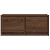 vidaXL TV Cabinet Brown Oak Engineered Wood Medium TV Cabinet
