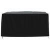 vidaXL Garden Furniture Cover Black 420D oxford with PU coating