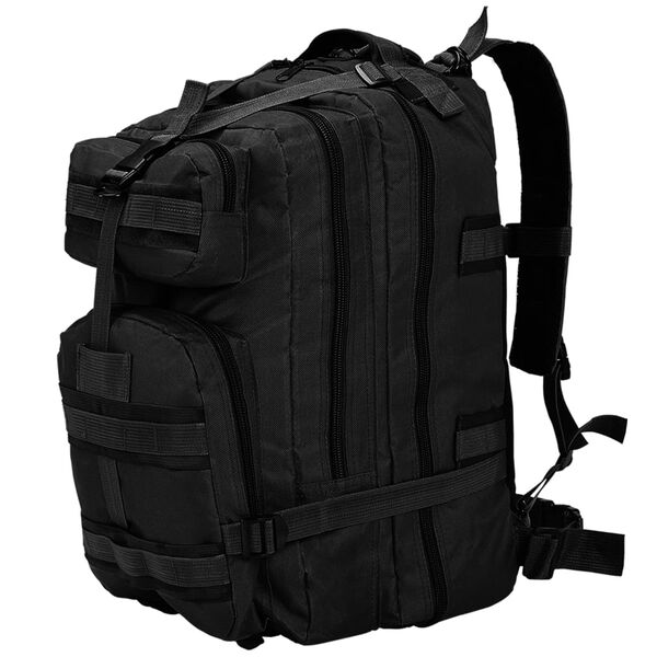 vidaXL Army-Style Backpack 13.2 gal Black