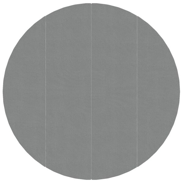 vidaXL Pool Ground Cloth Light Gray Ø168.5" Polyester Geotextile