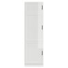 vidaXL Kitchen Cupboard High gloss white Engineered wood Tall