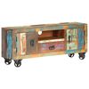 vidaXL TV Cabinet Multicolored Solid reclaimed wood and cast iron Large