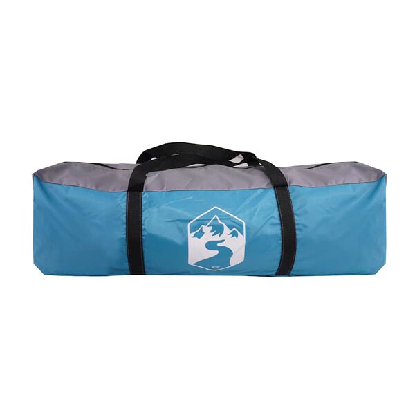 VidaXL 4-Person Car Tent - Waterproof Blue Camping Canopy, Attaches To Vehicle, 118" X 73" X 79", Road Trip & Festival Ready