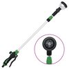 vidaXL Telescopic Spray Lance Green and black Aluminum, ABS, TPR Medium
